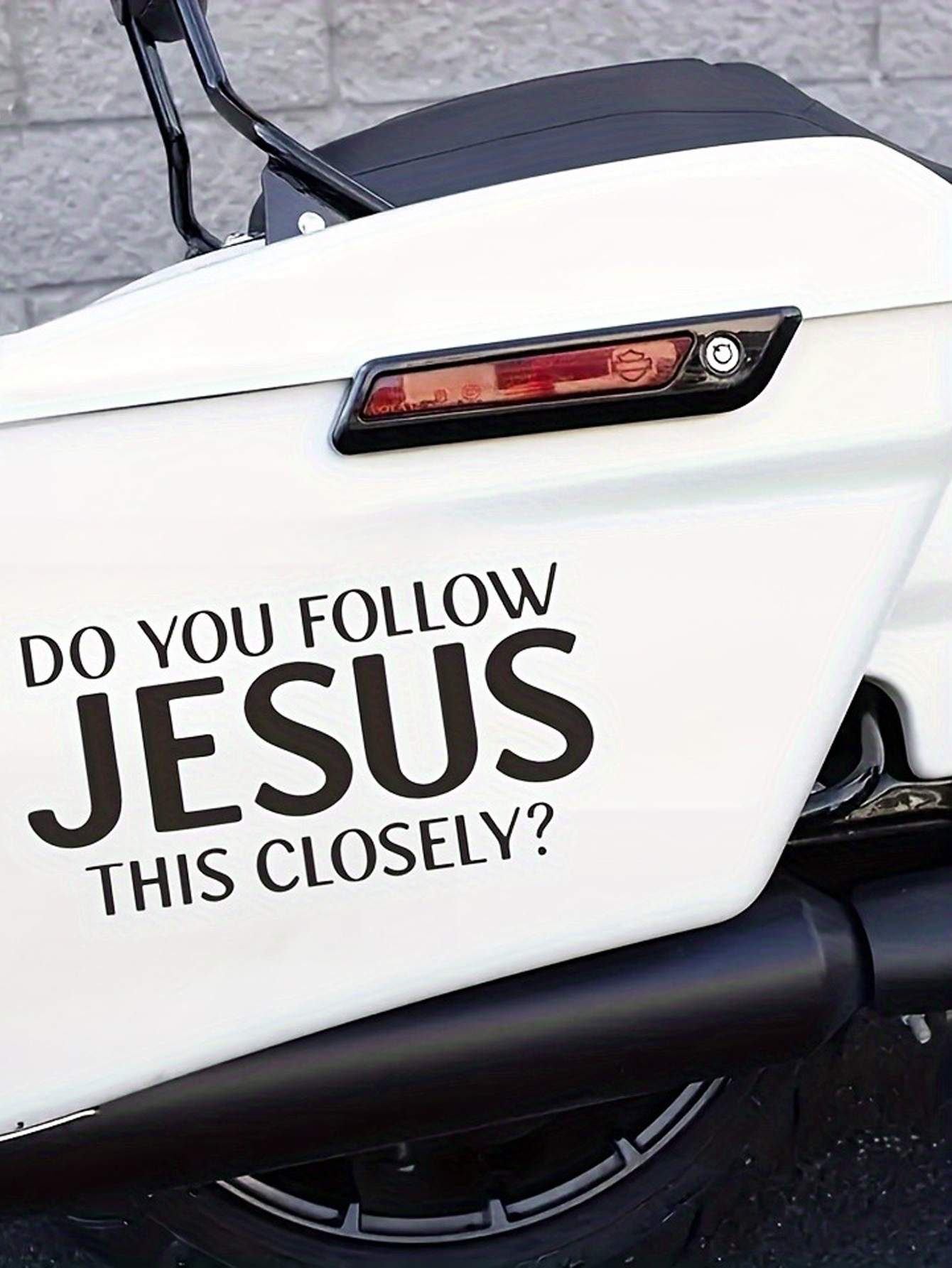 Customized Text Decals for Vehicle Personalization